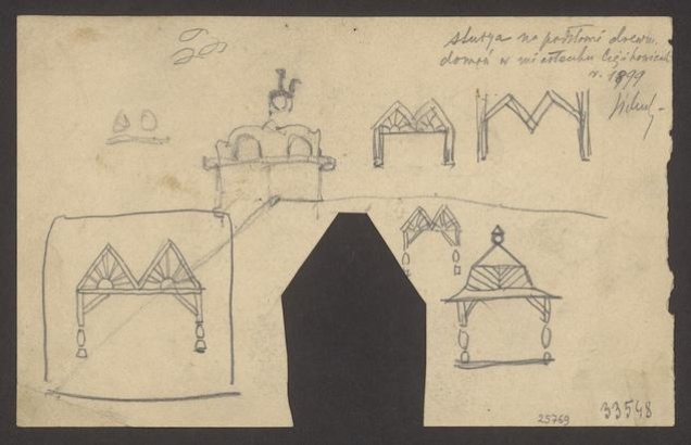 Studia na&nbsp;podstawie drewnianych dom&oacute;w w&nbsp;miasteczku Ciężkowicach