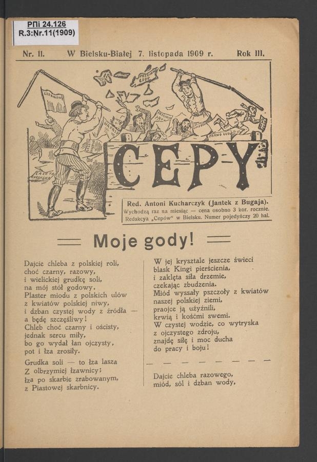 Cepy. Rok&nbsp;3, 1909, numer&nbsp;11